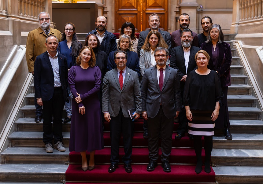 Presentación de La Conversa, este jueves por la mañana.